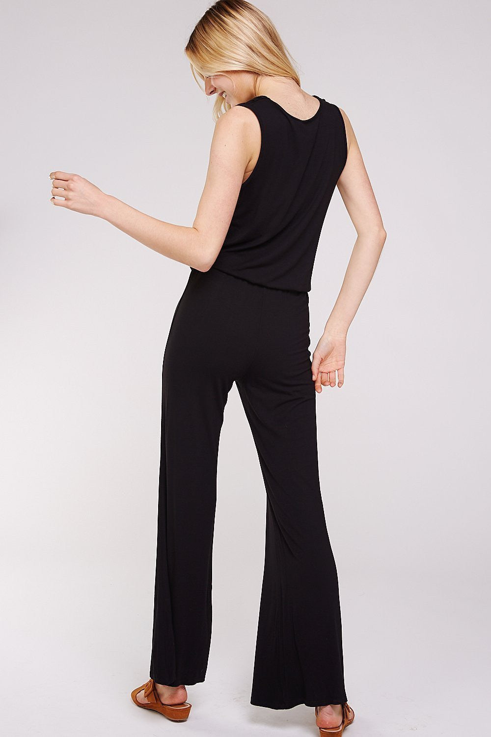 Women's Jumpsuits with Black Rayon  Modal Classic